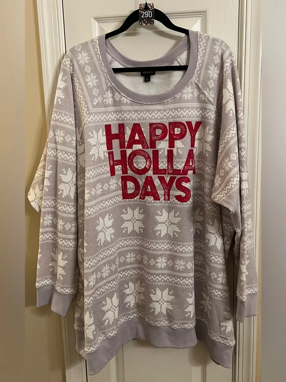 Torrid Happy Holla Days Holiday Sweatshirt